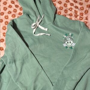 Green Hoodie Sweater